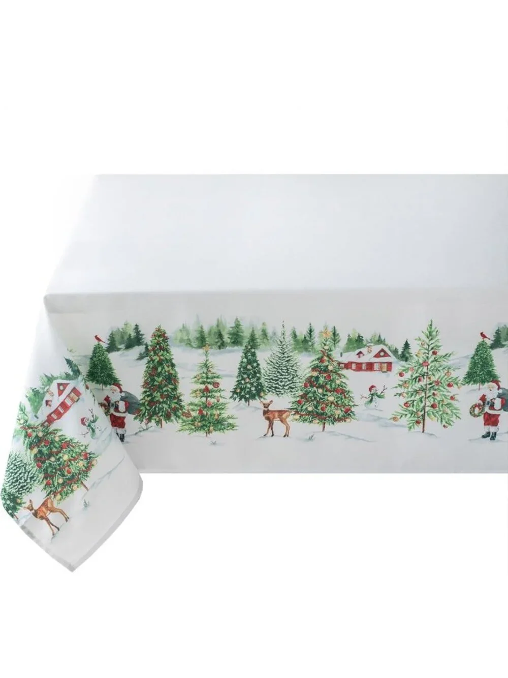 Festive Christmas Wonderland Tablecloth - 60
